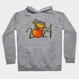 Class of 2024 peaches Hoodie